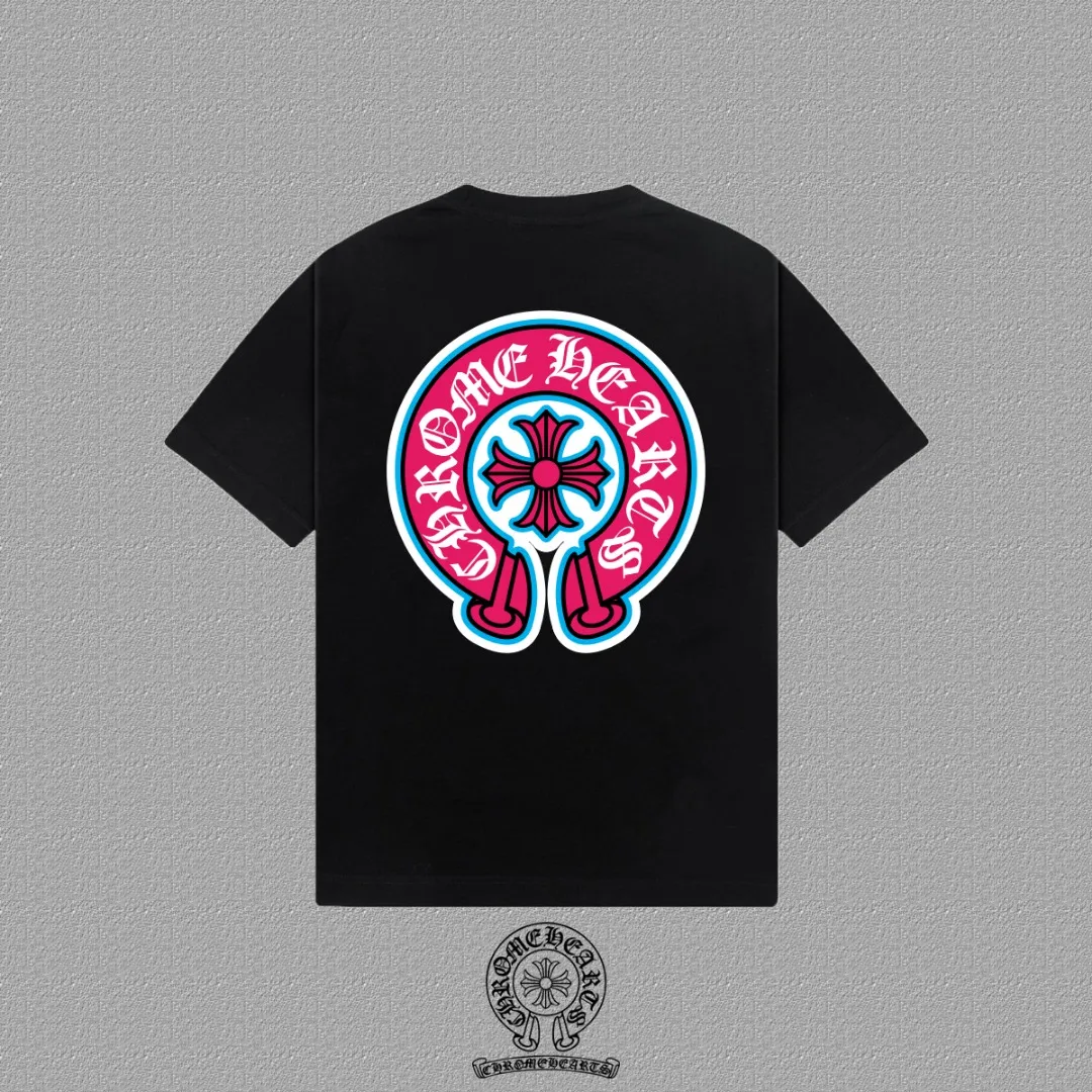 [CH ] 2026FW T LOGO Premium 26s Same Style ：Black White Purple Size：S M L XL 2XL